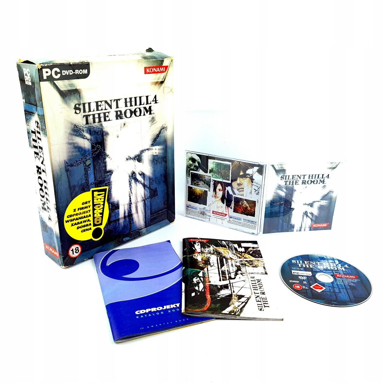 SILENT HILL 4 IV THE ROOM PC BIG BOX VERY RARE COLLECTOR'S SILENT HILL 4 IV THE ROOM PC BIG BOX VERY RARE COLLECTOR'S