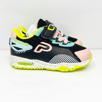 

Off Brand Girls Primigi Black Hook And Loop Low Top Повседневная обувь Кроссовки Sz 5.5, Черный