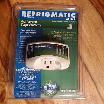 REFRIGMATIC MINI WS-36300 Refrigerator Surge Protector Brand New  FREE US Ship