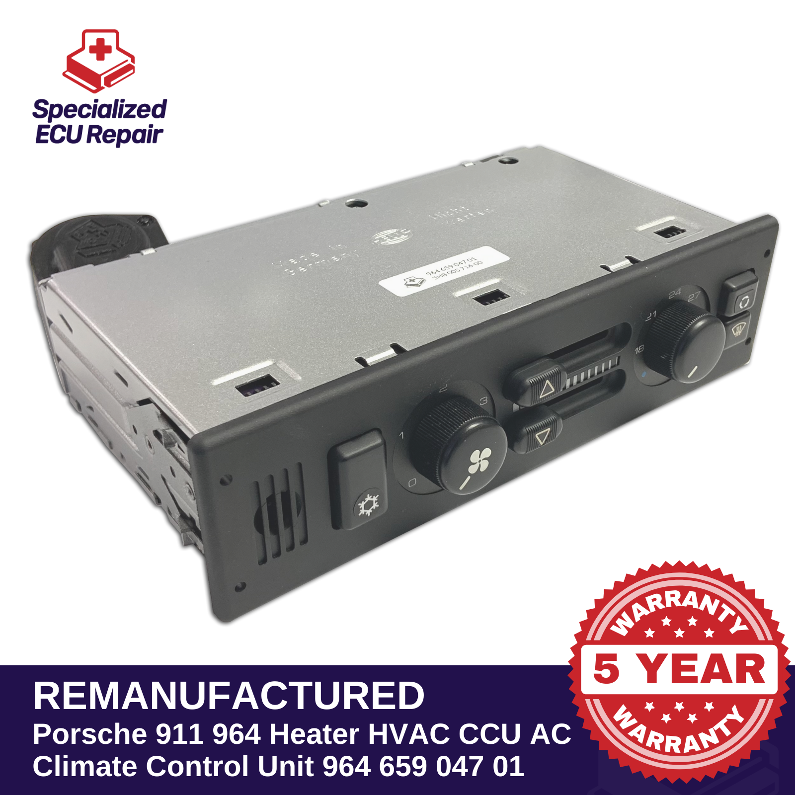 Upgrade- Porsche 911 964 Heater HVAC CCU AC Climate Control Upgrade- Porsche 911 964 Heater HVAC CCU AC Climate Control