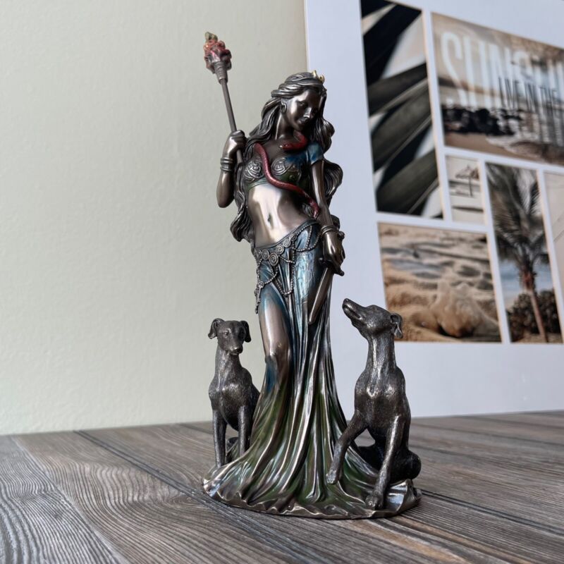 Custom Made Hecate Greek Mythology Goddess Of Magic Figurine Statue