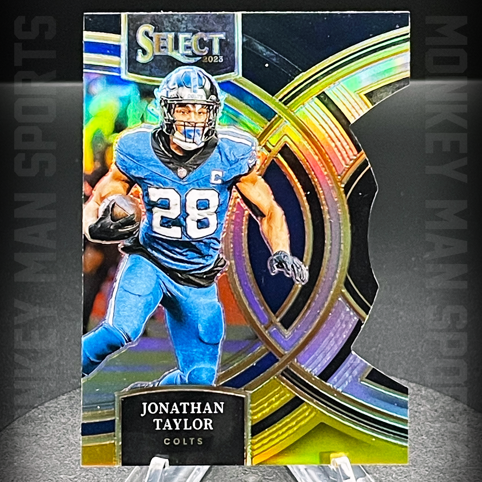 2023 Select - Jonathan Taylor - #127 B/G DIE-CUT PRIZM COLTS MINT