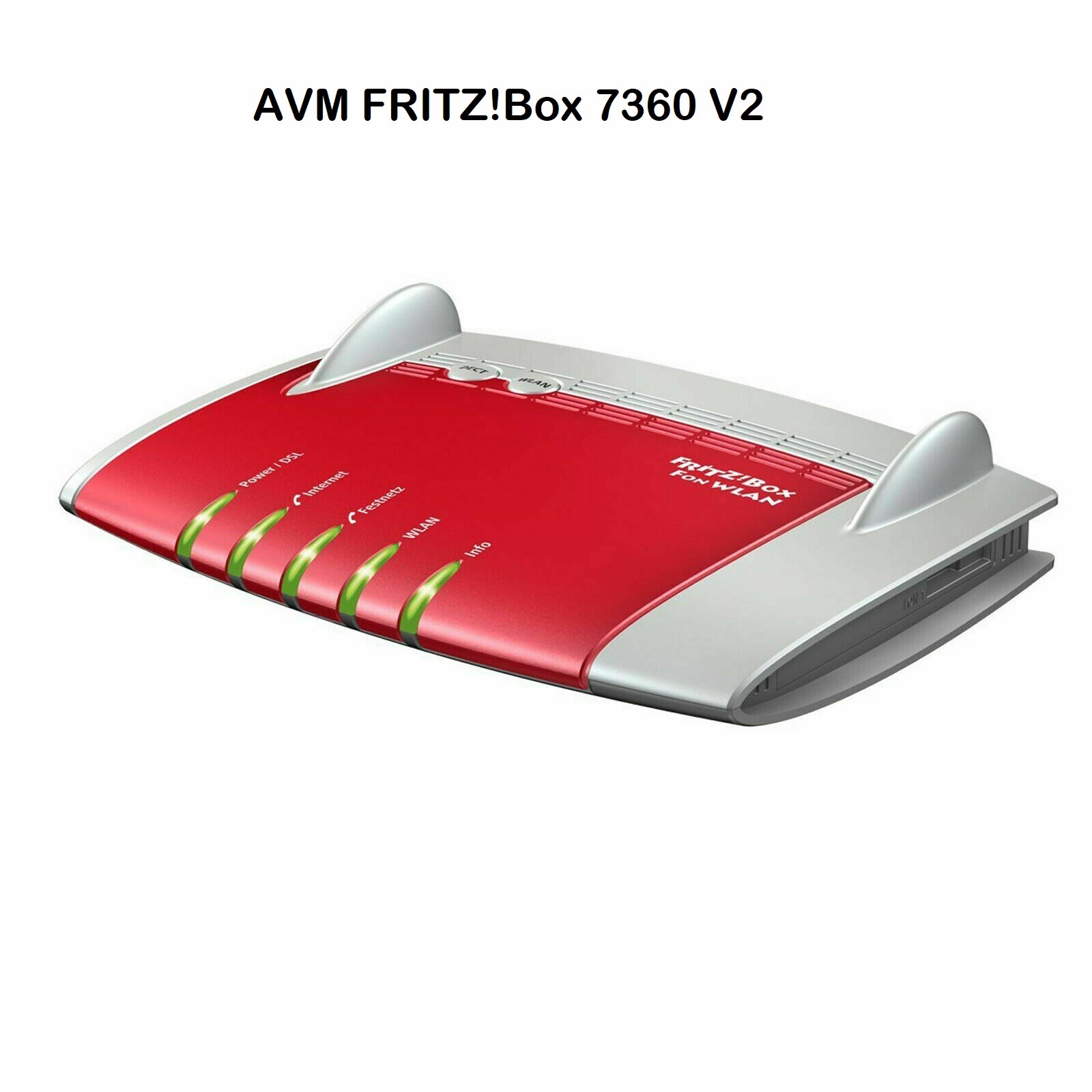 AVM FRITZ!Box 7360 v2 International Edition DSL VOIP Modem Gigabit Router