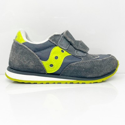 Saucony Boys Jazz ST45520 Серые повседневные кроссовки, размер 8,5 м