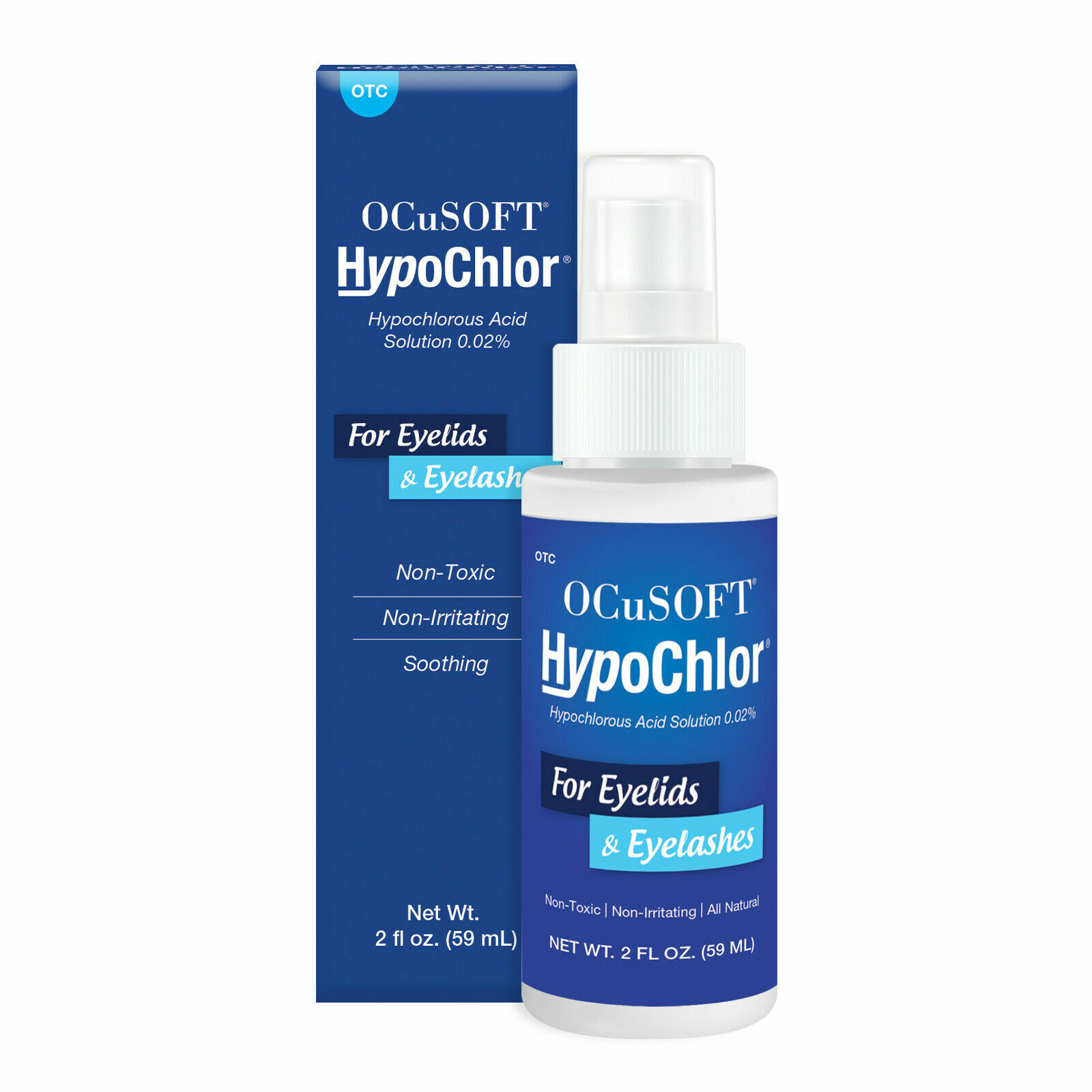 OCuSOFT HYPOCHLOR - Раствор хлорноватистой кислоты 0,02% 2 унции 59 мл - срок годности: 04/2025+