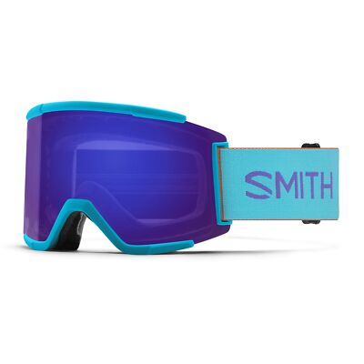 スキー・スノーボードアクセサリー SMITH SQUAD XL BLACK Everyday Blue 24-25 Squad XL Low Bridge Fit | Goggle | Smith Optics
