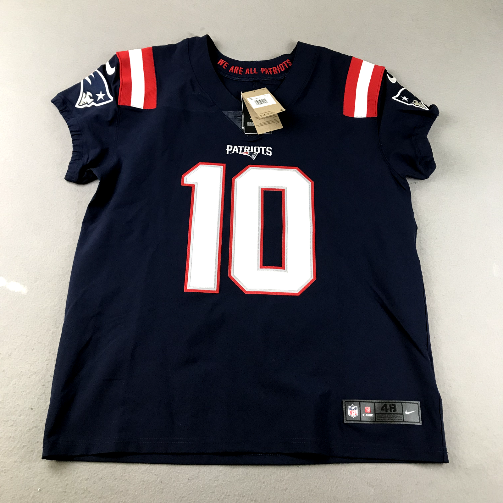XXL NIKE×NFL New England Patriots ジャージ 紺 XXL NIKE×NFL New England Patriots ジャージ 紺