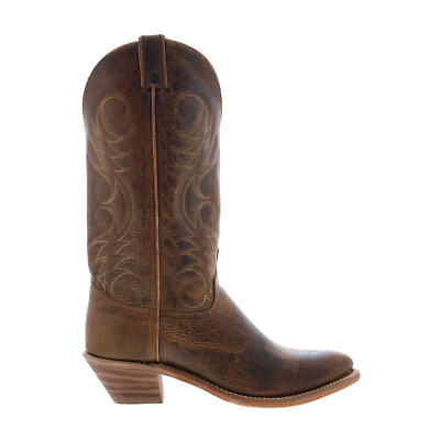 Abilene Boots 9172 Женские коричневые кожаные ковбойские сапоги в стиле вестерн без застежки