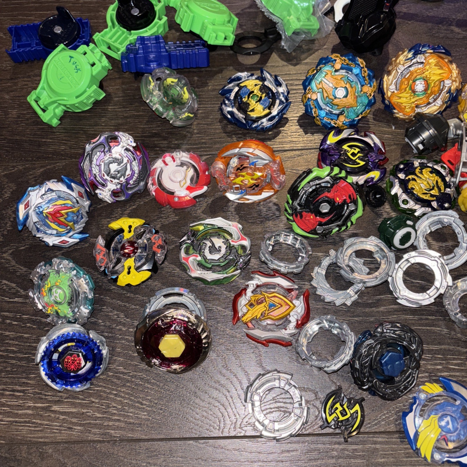 Assorted Mix Large Beyblade Lot Tops 25+
