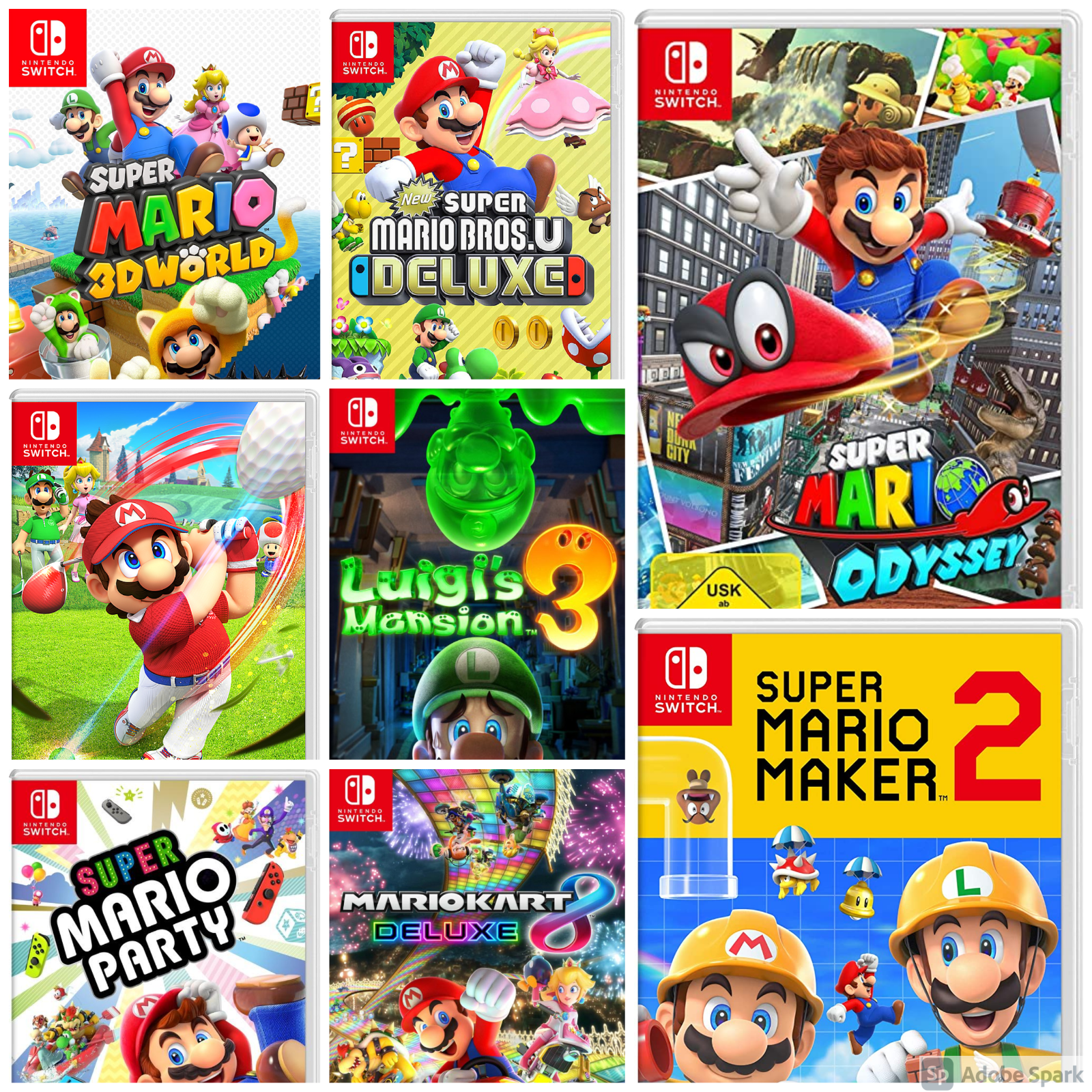 Cheap mario games sale for nintendo switch