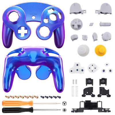 Housing Shell Cover Button Joystick Replacement For Nintendo GameCube Controller