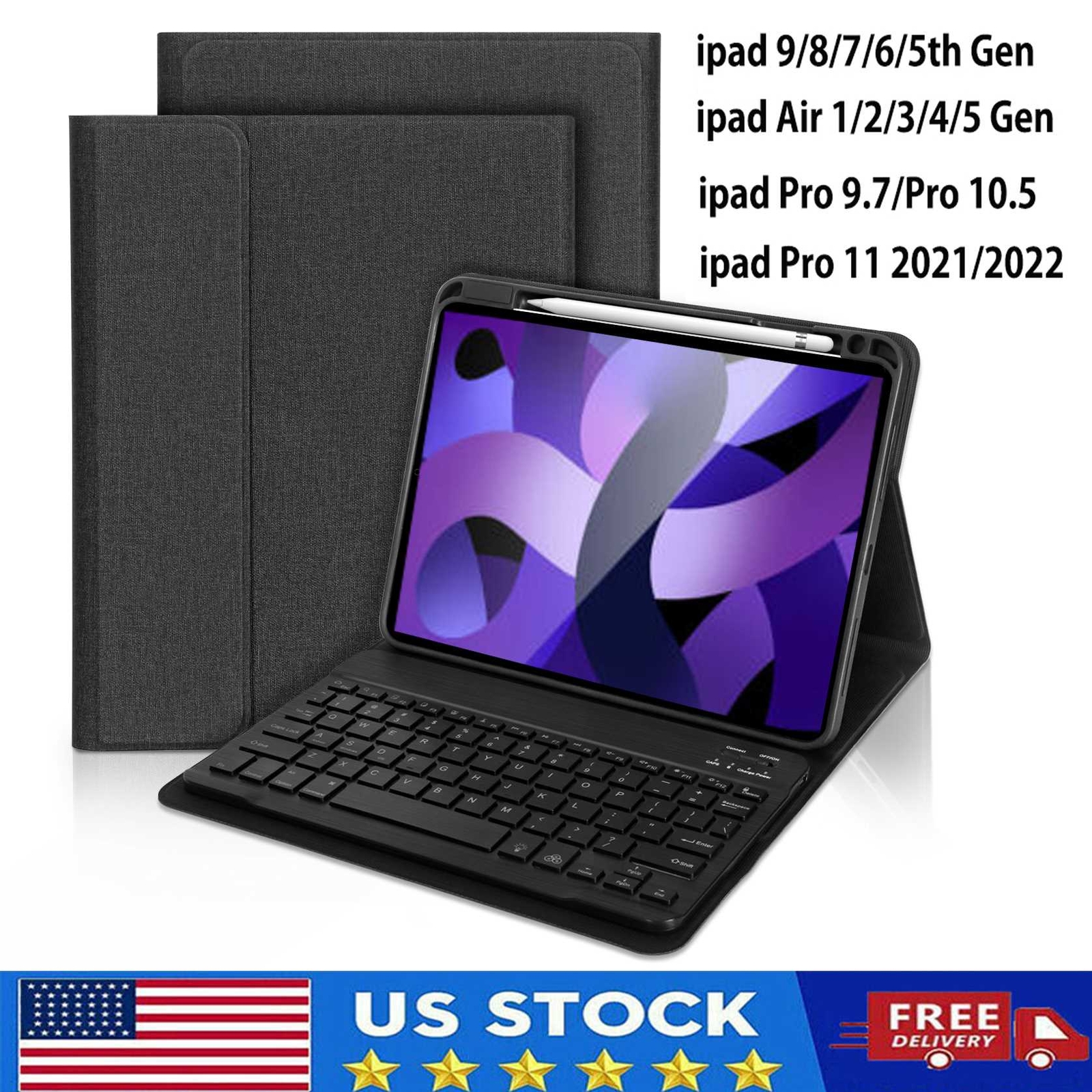 Case With Pencil Holder Stand Cover