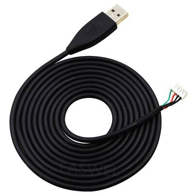 Mice Repair Kits: USB Mouse Cable Mouse Feet/Skate For Logitech MX518 G400/S