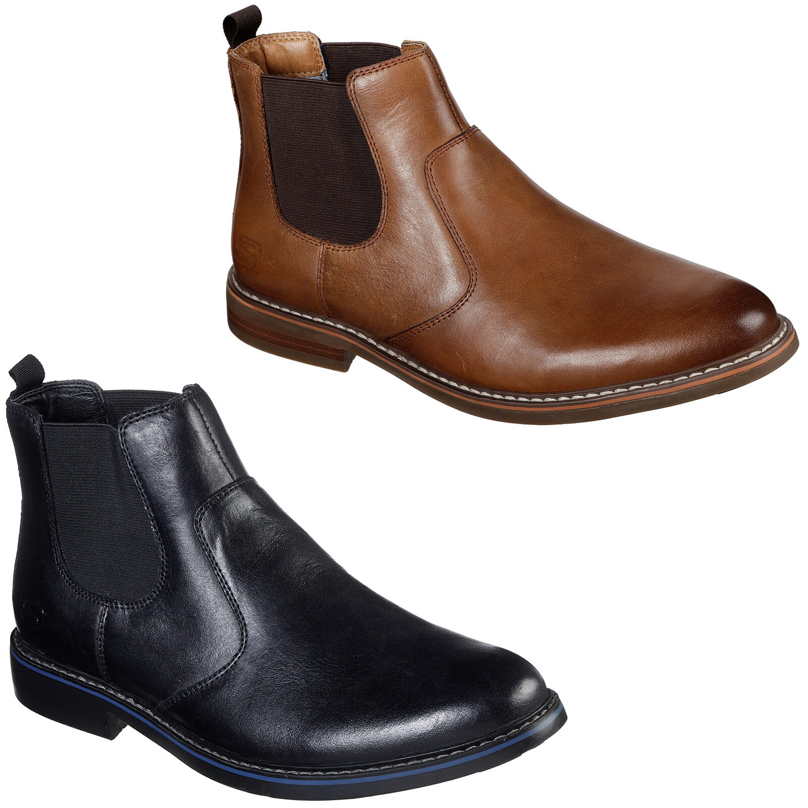 skechers mens chelsea boots