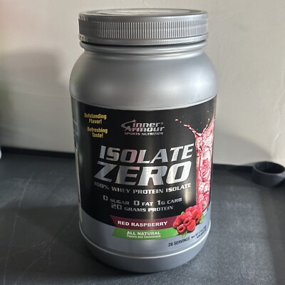 Inner Armour Isolate Zero Red Raspberry Wey Protein Read Description 