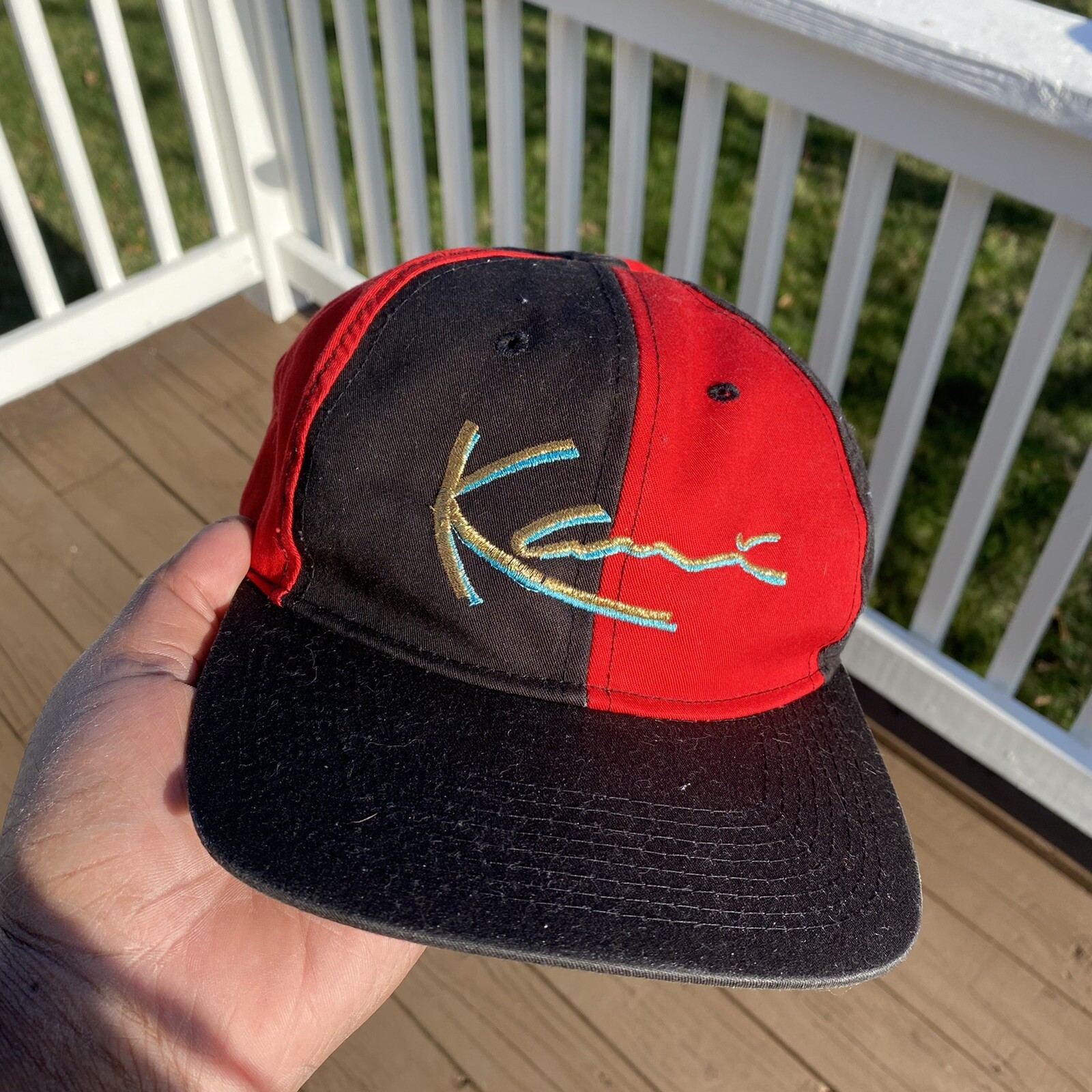 Шляпа Vintage Karl Kani Jeans Hat 