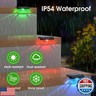 Eyrosa Solar Deck Lights 8 Pack, Solar Lights Outdoor Waterproof for Outside, Stairs, Step, Fence, Yard, Garden, Patio, Pool, Railing (Color Changing)