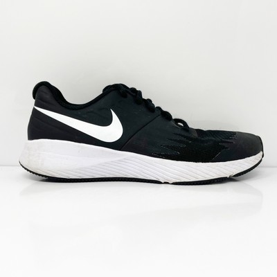 

Nike Boys Star Runner 907254-001 Черные кроссовки для бега, размер 4Y, Черный, Star Runner