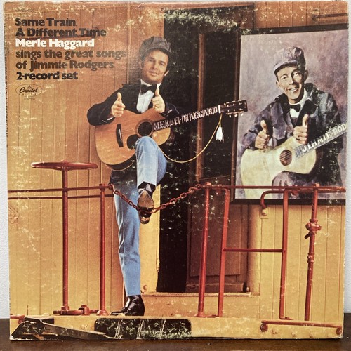 Merle Haggard Same Train, A Different Time Vinyl LP Jimmie