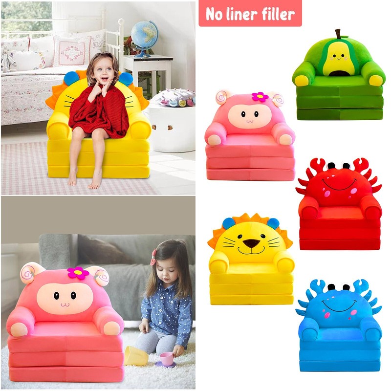 2 In 1 Children Cartoon Lazy Sofa Cover