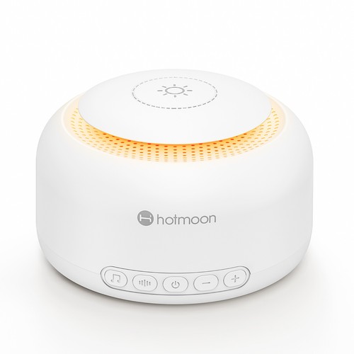 Hotmoon Mona 300+ Sounds White Noise Machine Sound Sleeping Aid APP Control DIY