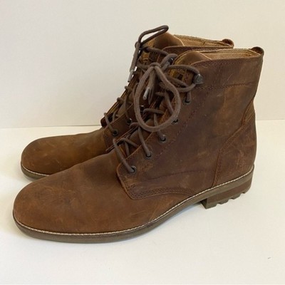 Kodiak Men's 6 Inch Clayburn Boot Lace Up Ankle Leather Brown Size 11