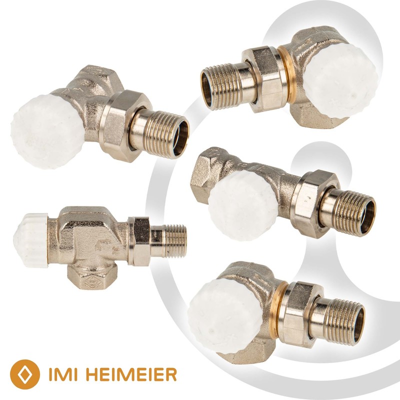 Heimeier Thermostat-Ventilunterteile V-Exact Ii