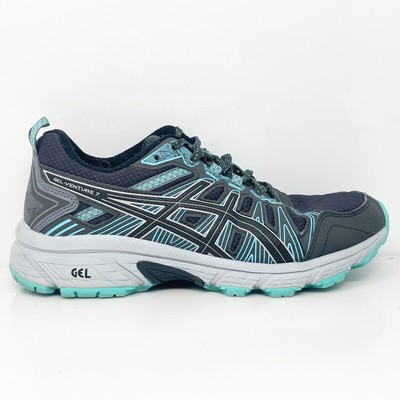 

Asics Womens Gel Venture 7 1012A682 Черные кроссовки для бега Размер 7 W, Черный, Gel Venture 7