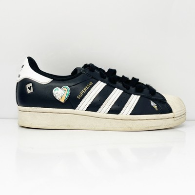 Adidas Boys Superstar FX5880 Черная повседневная обувь Кроссовки Размер 4,5