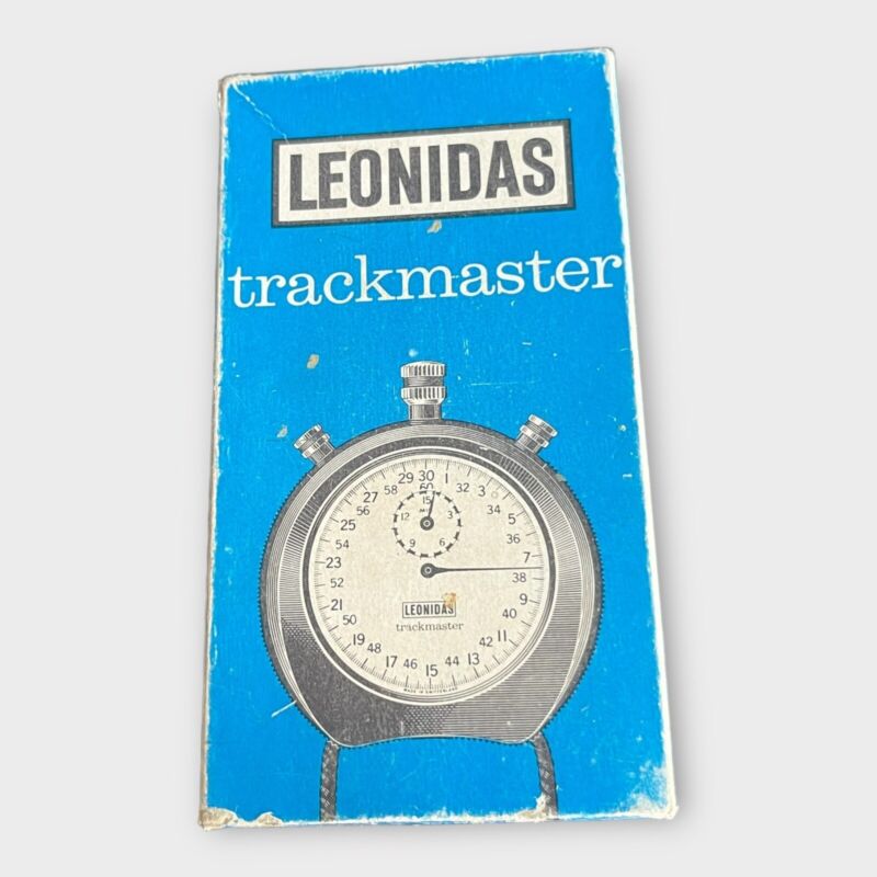 Vintage Heuer-Leonidas Trackmaster Stopwatch: Model #8041
