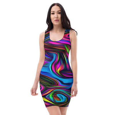 MJLNY - Rainbow Flow Dress