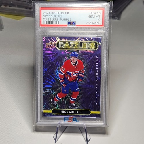 2021-22 Upper Deck Dazzlers Purple SP Card #DZ-26 Nick