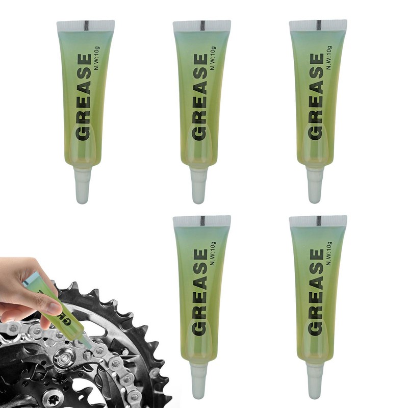 10g Fishing Reel Grease Gear Bearing Lubricating Grease Maintenance Oil 5PCS