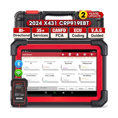 LAUNCH X431 CRP919EBT Elite OBD2 Scanner, 2024 Wireless Bidirectional Scan To...