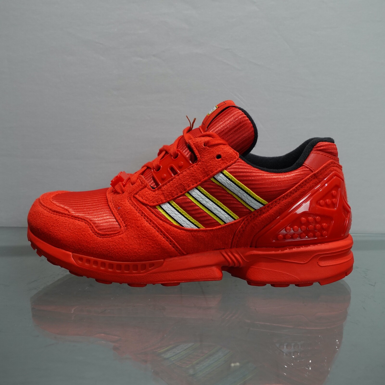 

Adidas ZX 8000 LEGO Мужские кроссовки размера 7 Кроссовки Красные кроссовки #084, Красный, adidas ZX 8000