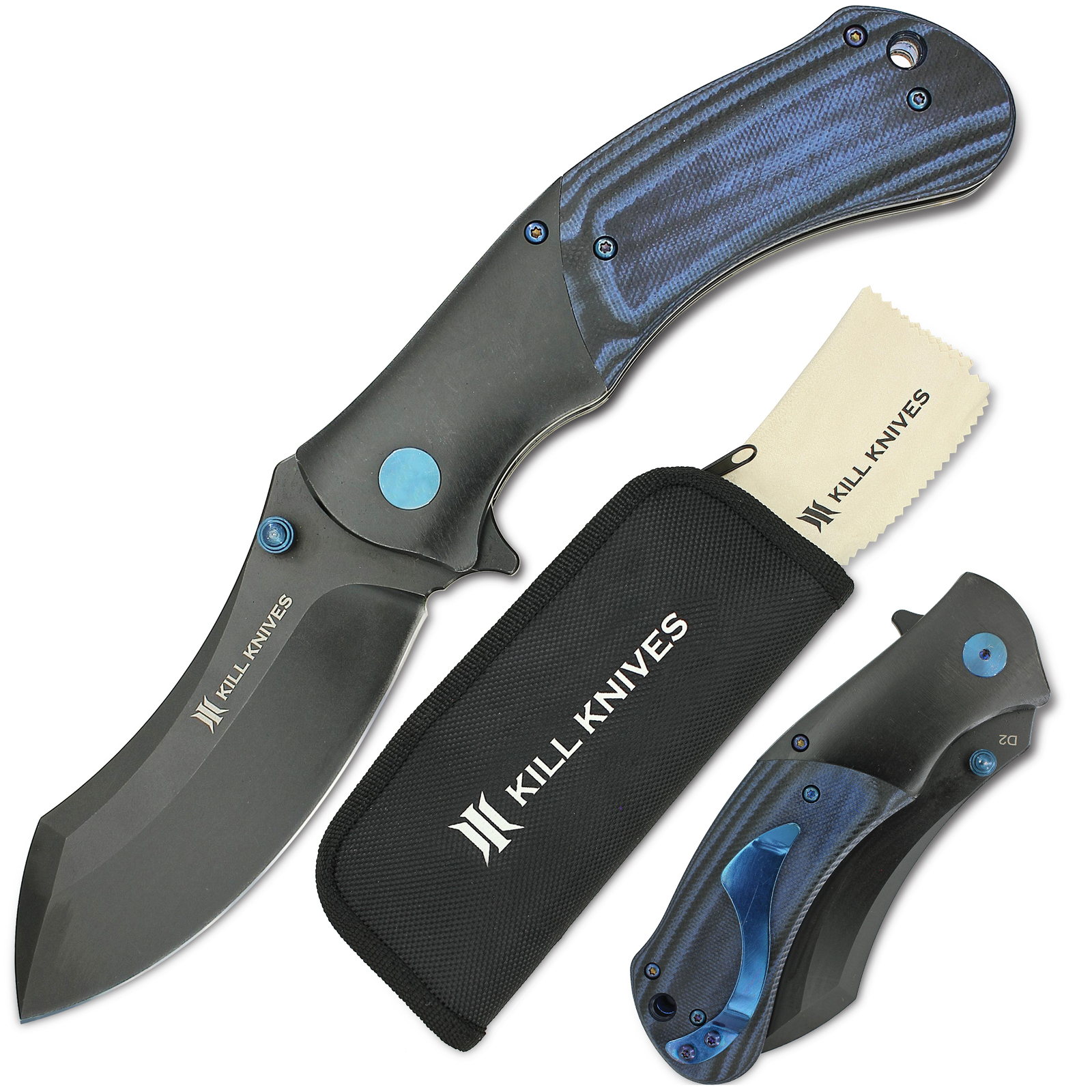 Ball Bearing Assisted opening D2 steel Blade excellent quality Pocket Knife