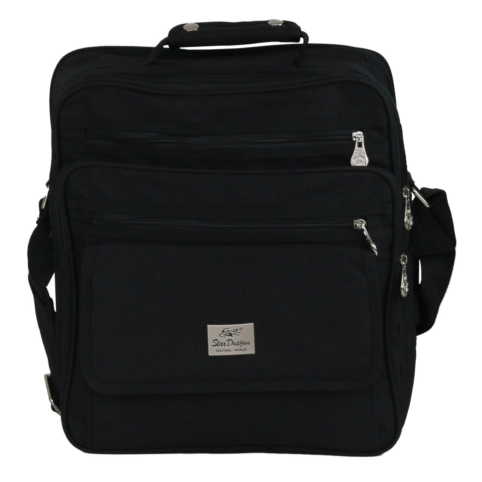 Arbeitstasche Bahn Bus LKW Business Flug Zug Bau Tasche Schultertasche Schwarz 