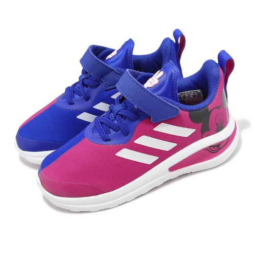 

adidas FortaRun Mickey I Disney Розовый Синий Белый Ремешок для бега для малышей H68842, Фиолетовый, Fortarun Mickey I Hk