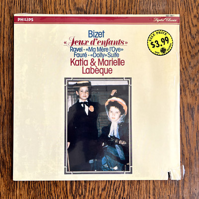 Bizet - Ravel - Faure - Katia & Marielle Labeque  Jeux D'enfants Vinyl LP SEALED