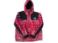 red bandana north face