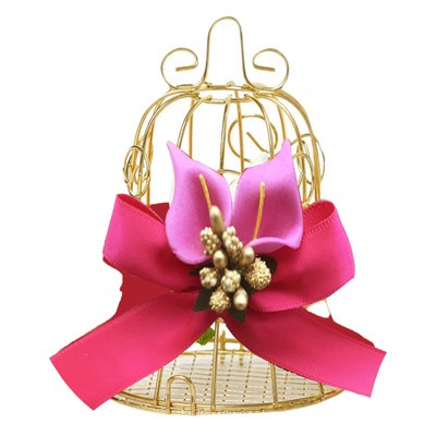 Gift Candy Box Rust-proof Gift-giving High Capacity Candy Box Bird Cage Shape