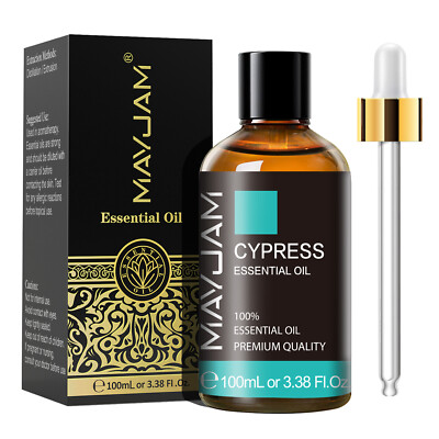 MAYJAM Essential Oils 100 mL (3.38 oz) 100% Pure Undiluted Natural Aromatherapy