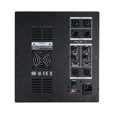 Sound Town Class-D for PA Subwoofer Cabinets, w/Speaker Output LPF (STPA21-710)
