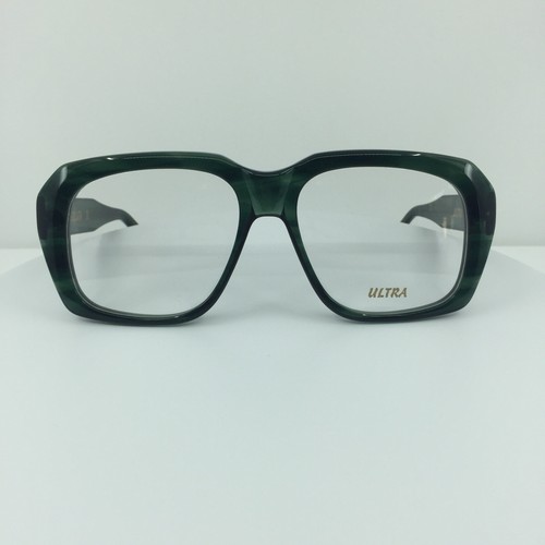 Pre-owned Goliath Ii Eyeglasses Ultra  2 C. Translucent Green 62-20mm Holland In Clear Demo Lenses