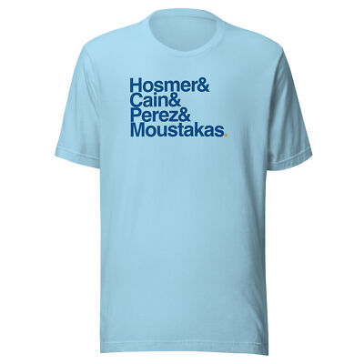 KANSAS CITY ROYALS 2015 Star Teammates T-SHIRT Hosmer Cain Moustakas & Perez KC