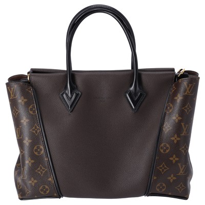 Louis Vuitton WPM Monogram Tote Bag M41061 Chocolate Cuir Orfevre M41061