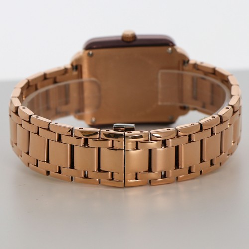 Pre-owned Le Vian Levian Watch Featuring Chocolate Quartz In Gold Stainless Steel Strap