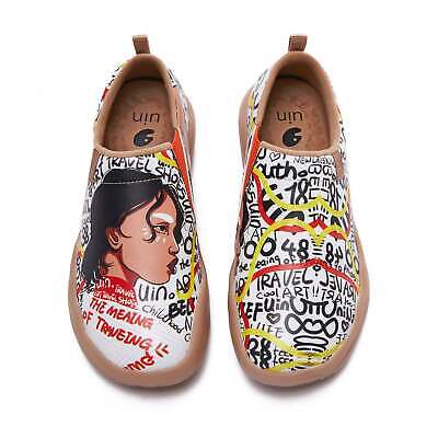 Women Size 5-11 UIN Slip On Shoes Canva Comfortable Loafer ''traveller''