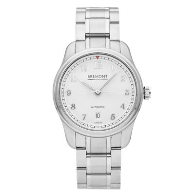 Pre-owned Bremont Airco Mach 2 White Dial 40mm Automatic Men's Watch Airco-m2-wh-b