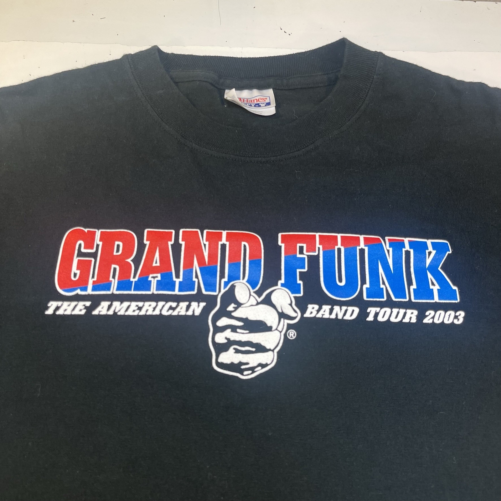 GRAND FUNK RAILROAD AMERICAN BAND TOUR CONCERT 2003 T SHIRT Mens L